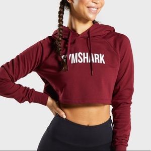 Gymshark training cropped hoodie
